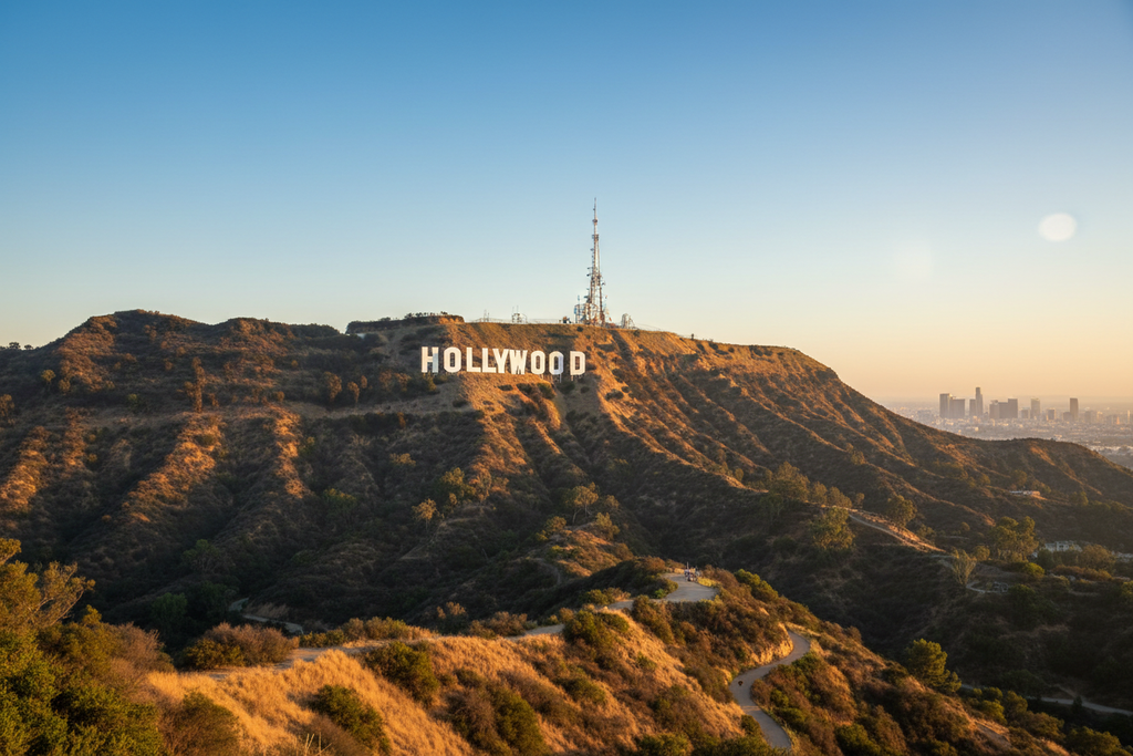 Los Angeles Hollywood sign perfect instagram spot