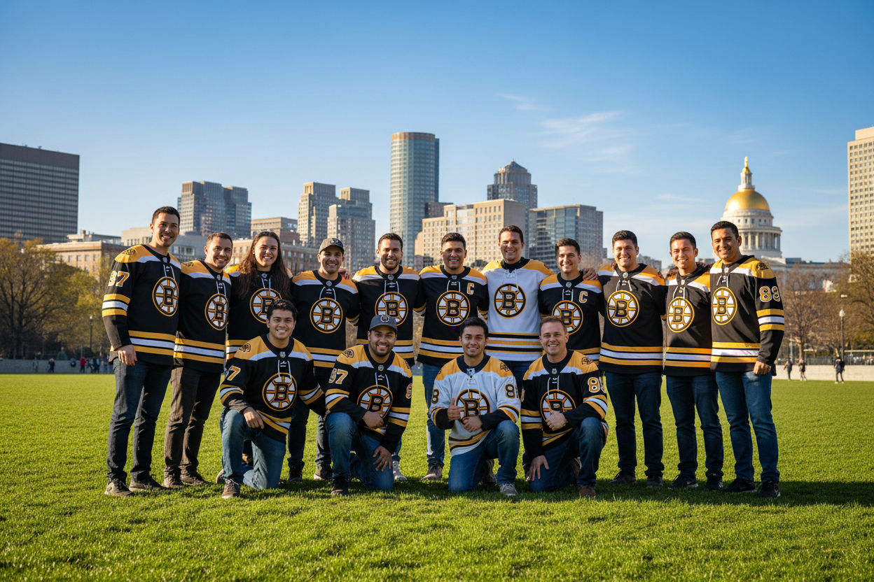 please without the Boston logo on the grass